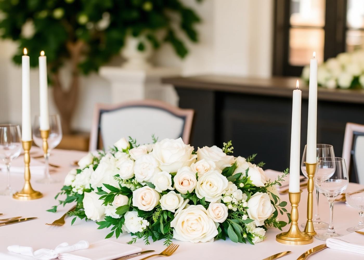 Wedding tablescape
